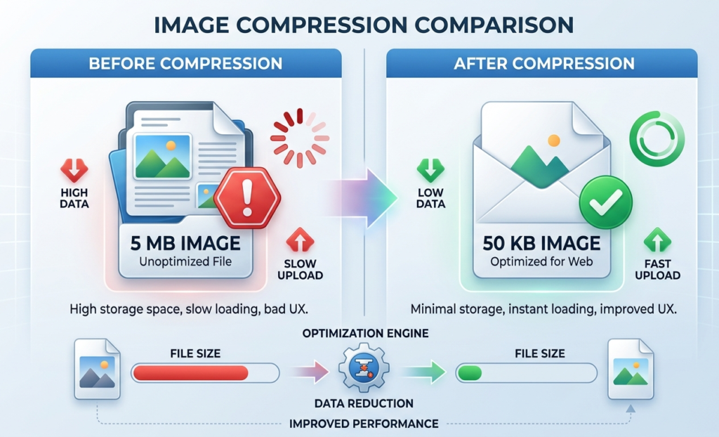 Real-Life Uses of 50KB Image Compression