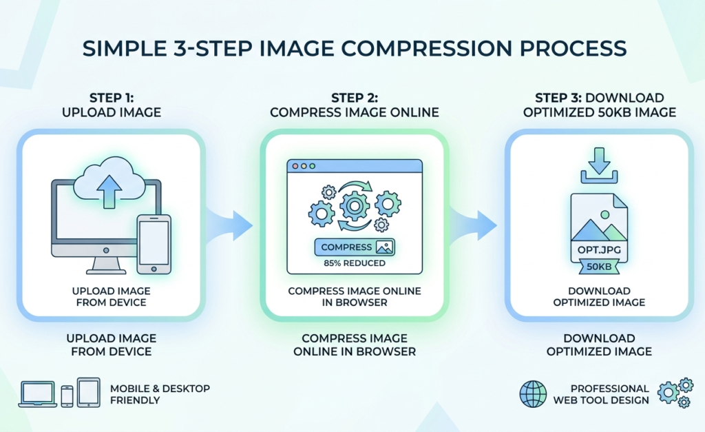 How to Free Online Compress an Image to 50KB (Step-by-Step)